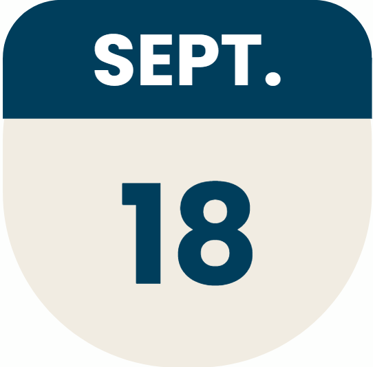 Jeudi 18 Septembre